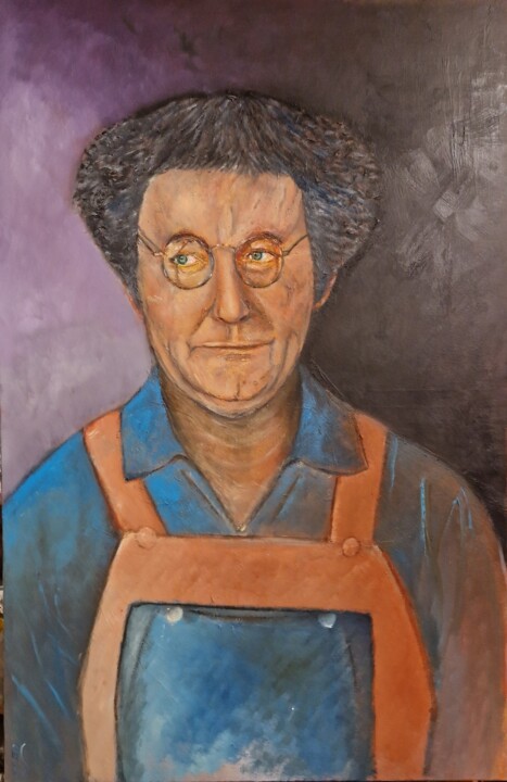 Peinture intitulée "C'est l'histoire d'…" par Ralph.S, Œuvre d'art originale, Huile