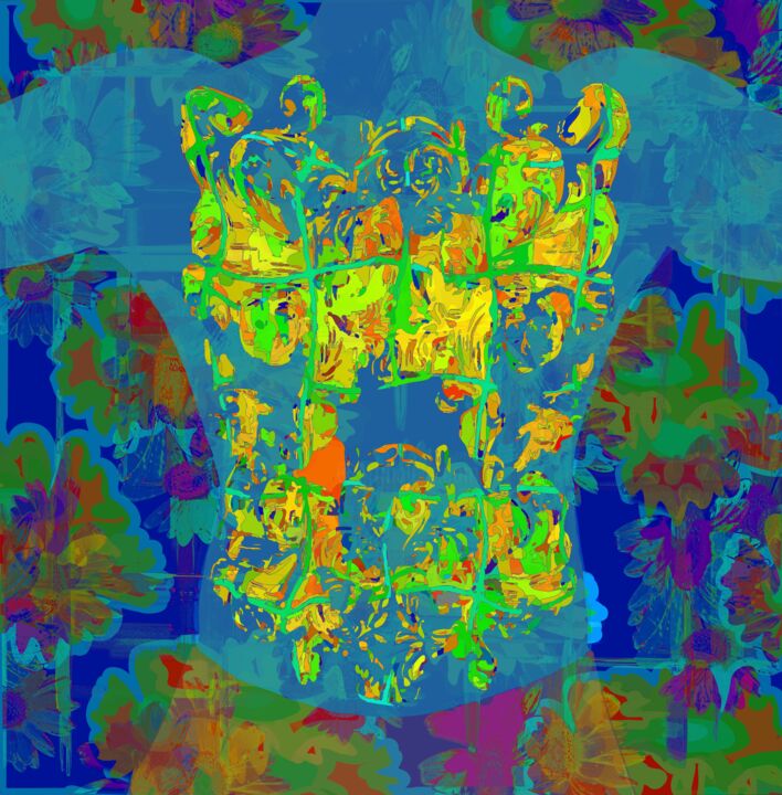 Digital Arts titled "Feelings of color i…" by Blamemrken, Original Artwork, Digital Painting