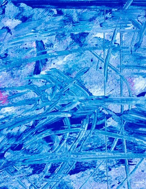 blue 4 绘画