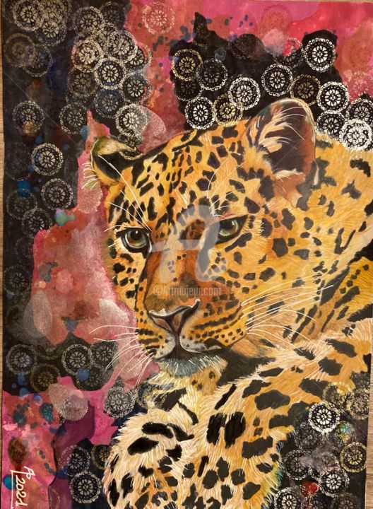 Sauvage 绘画, 16.5x11.7 in