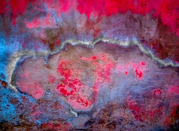 Photographie intitulée "Abstraction du temp…" par Kam Bendi, Œuvre d'art originale, Photographie numérique