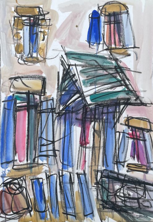Portivy - 19 绘画, 27.6x19.7 in