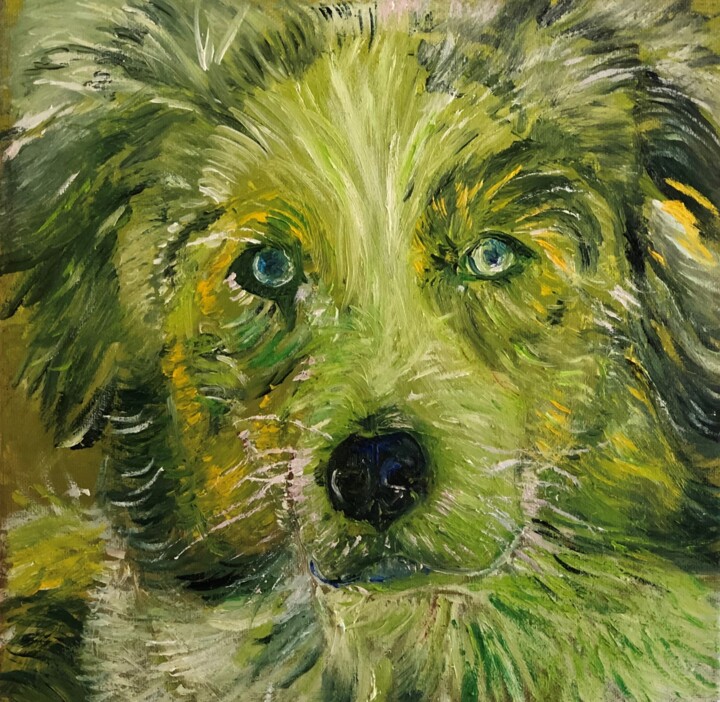 Le Berger 绘画, 11.8x11.8 in