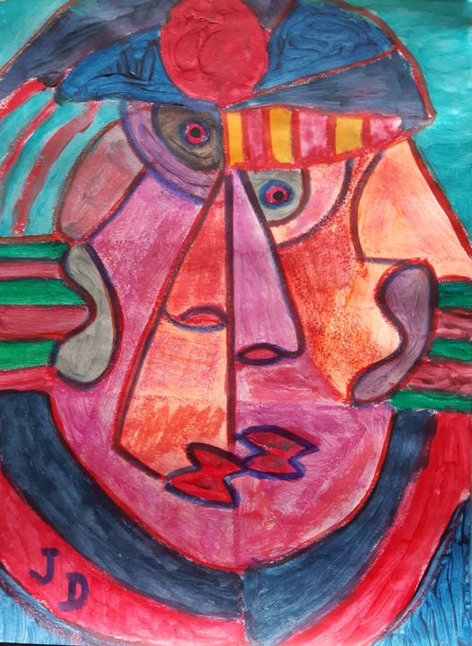 Le Beau Marin 绘画, 11.4x8.3 in