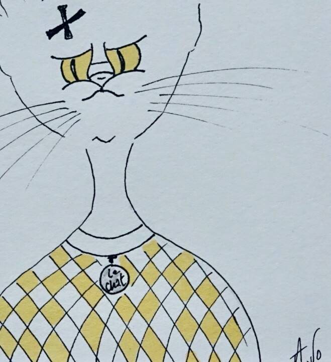 chat 1 图画, 7.9x7.9 in