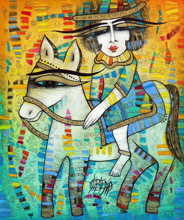 Souvenirs d'enfance 21x30 cm Printmaking, 11x8.3 in