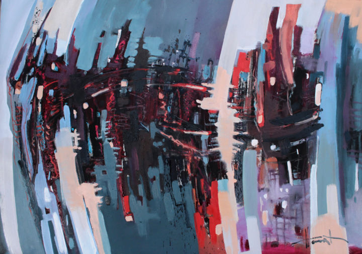 绘画,  27.6x39.4 in 