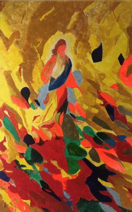 绘画,  45.3x29.5 in 
