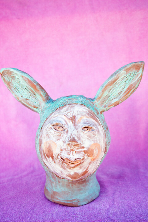 Giordano the Hare 雕塑, 9.8x9.8 in