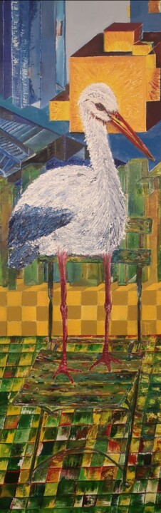 Le grand voyage 绘画, 45.3x15.8 in