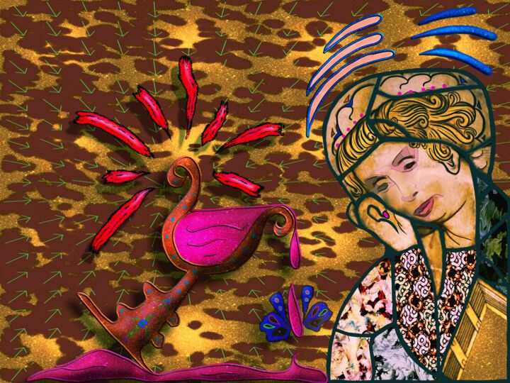 Digital Arts titled "Nancy’s dilemma" by Blamemrken, Original Artwork, 2D Digital Work