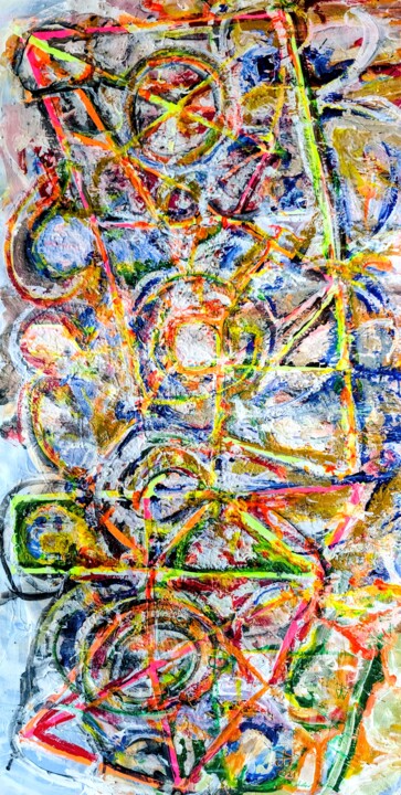 Painting titled "Transfiguration" by Andrew Walaszek, Original Artwork, Acrylic