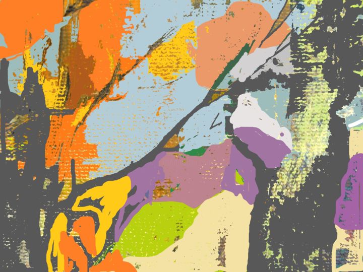 Digital Arts titled "Borne Sulinowo - ok…" by Barbara Przyborowska, Original Artwork, Digital Painting