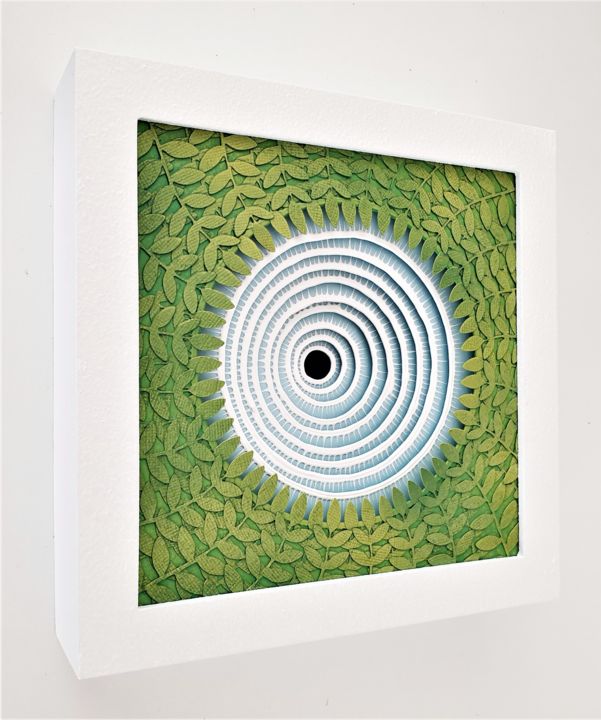 Compass 雕塑, 7.7x7.7 in