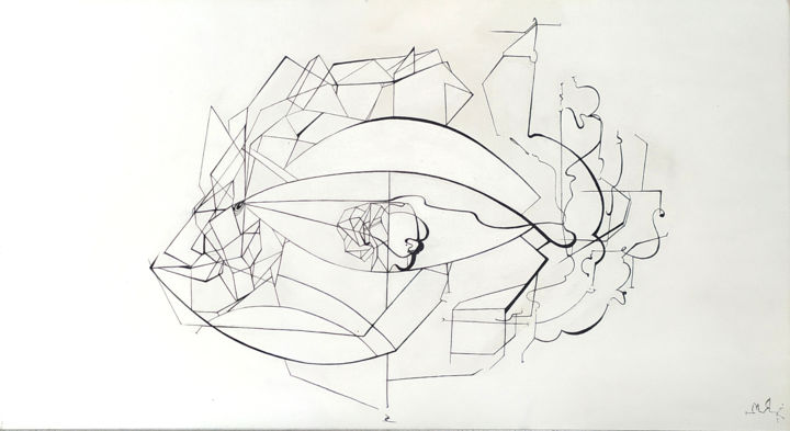elevation 绘画, 9.8x19.7 in