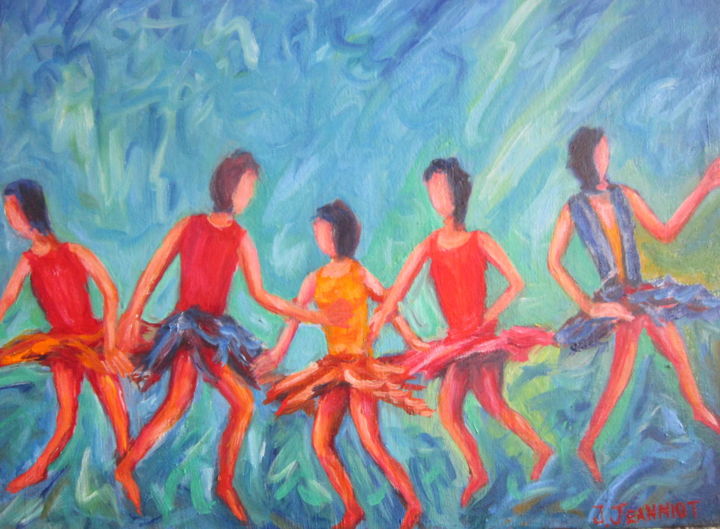 L' envol 绘画, 14.9x18.1 in
