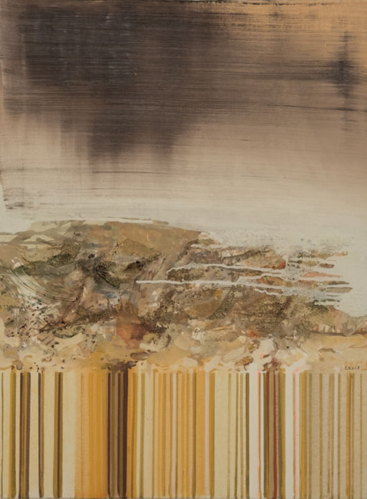 Painting titled "Sublimation" by Igor Gusev, Original Artwork, Oil