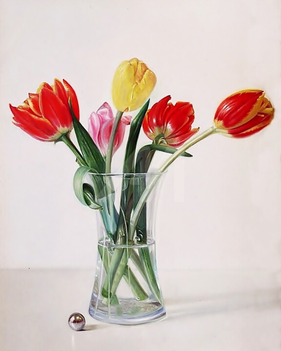 Peinture intitulée "Silente" par Andreas Bianchi, Œuvre d'art originale, Huile