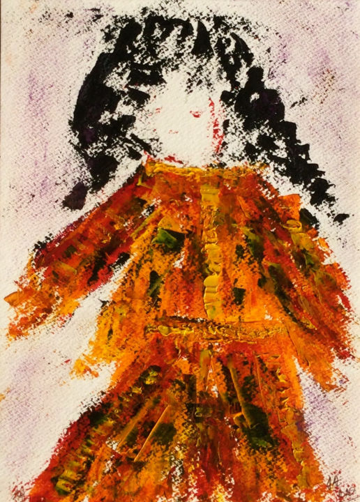 图画,  17.7x13.8 in 
