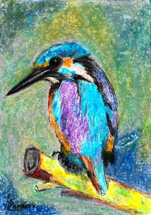 绘画,  8.3x5.7 in 