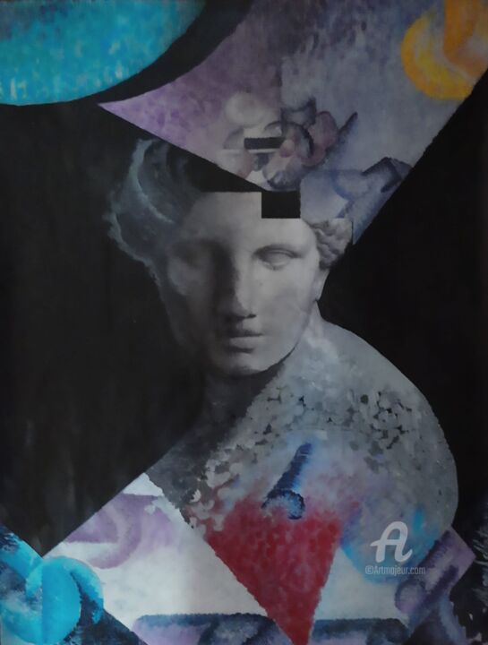 拼贴,  25.6x19.7 in 