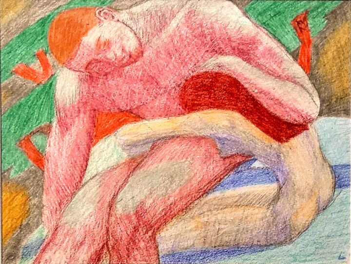 Lovers 13 图画, 9x12 in