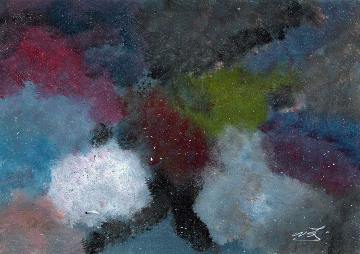 Cohésion 绘画, 8.3x11.7 in