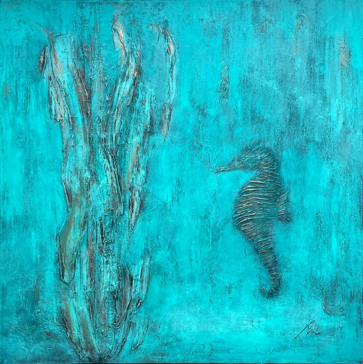 绘画,  31.5x31.5 in 