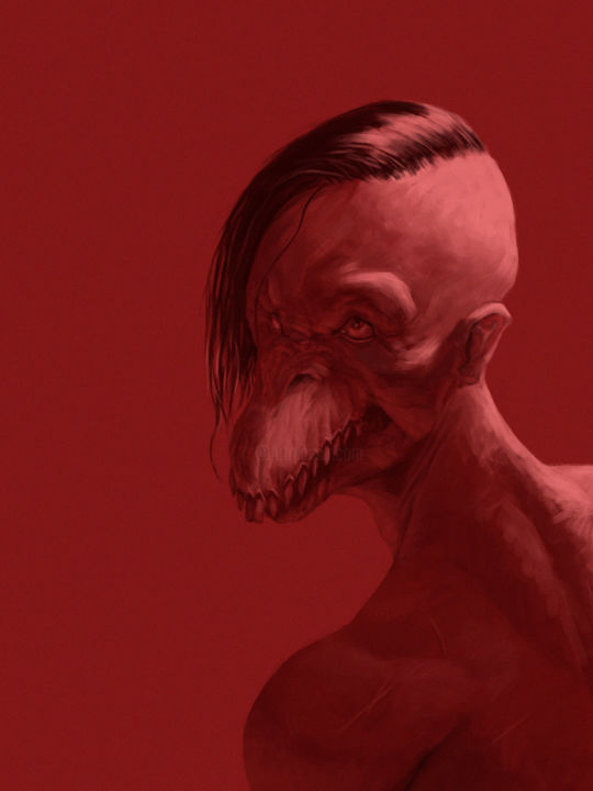 Digital Arts titled "pti4ka" by Aartiom Lobakh, Original Artwork, 2D Digital Work