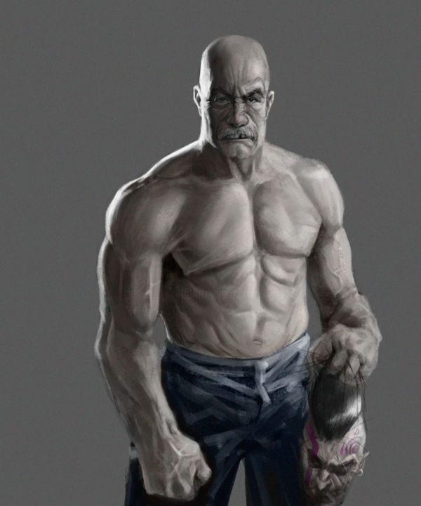 Digital Arts titled "ded" by Aartiom Lobakh, Original Artwork, 2D Digital Work