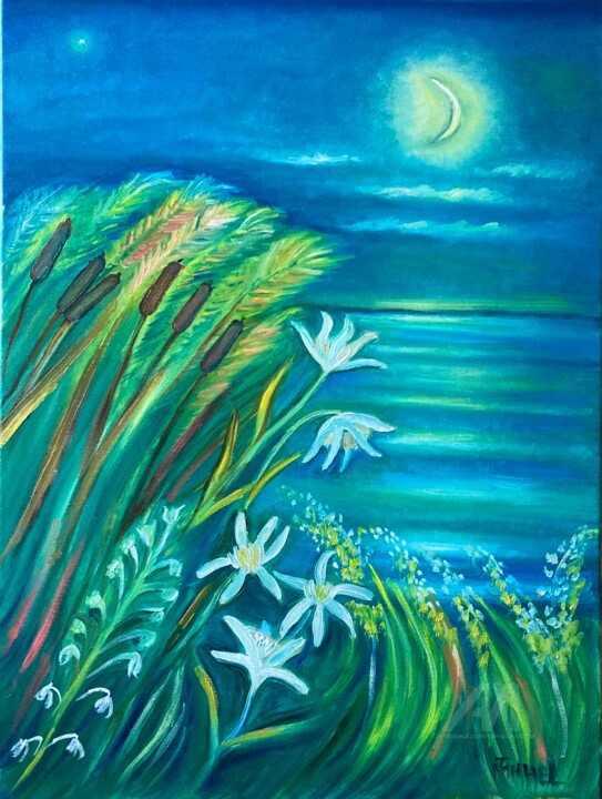 Neumond 绘画, 31.5x23.6 in