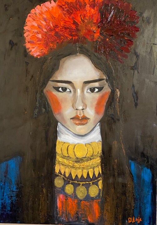 Bride 绘画, 27.6x19.7 in