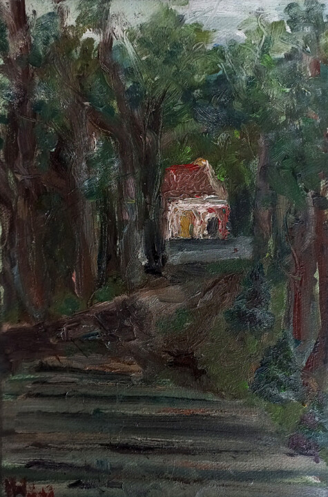 Święte prześwity 绘画, 11.8x7.9 in