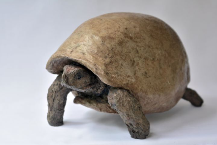 TORTUE 雕塑, 7.9x12.6 in
