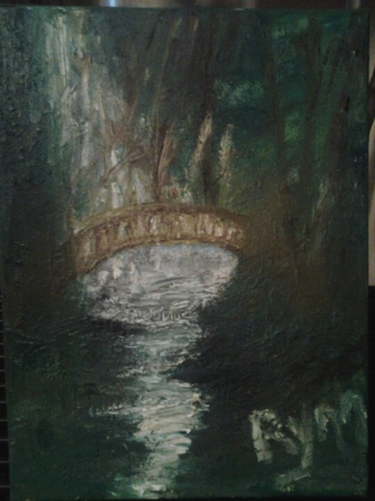 绘画,  6.3x3.9 in 