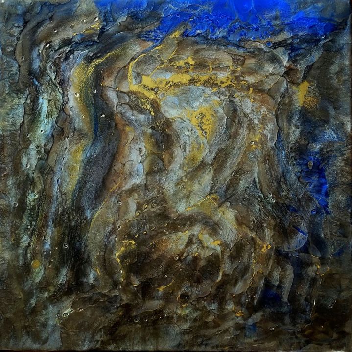 "Esus" 绘画, 23.6x23.6 in