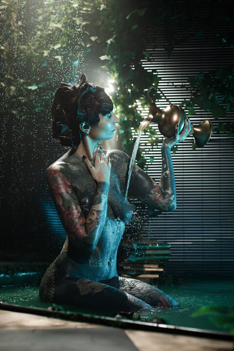 摄影 标题为“EMPYREE 5” 由Aurélia Cordiez, 原创艺术品, 数码摄影