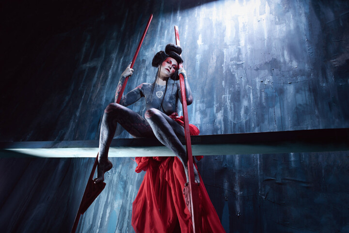 摄影 标题为“GEISHA 6” 由Aurélia Cordiez, 原创艺术品, 数码摄影