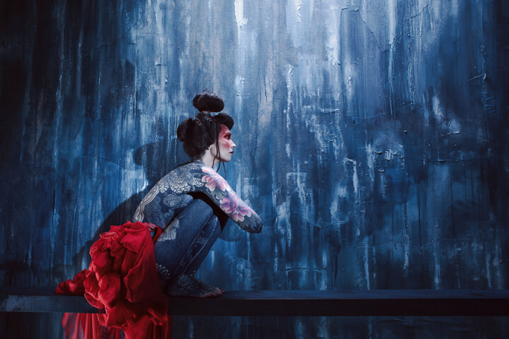 摄影 标题为“GEISHA 8” 由Aurélia Cordiez, 原创艺术品, 数码摄影