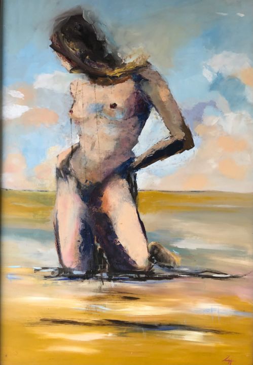 Back home 绘画, 40.2x28.4 in