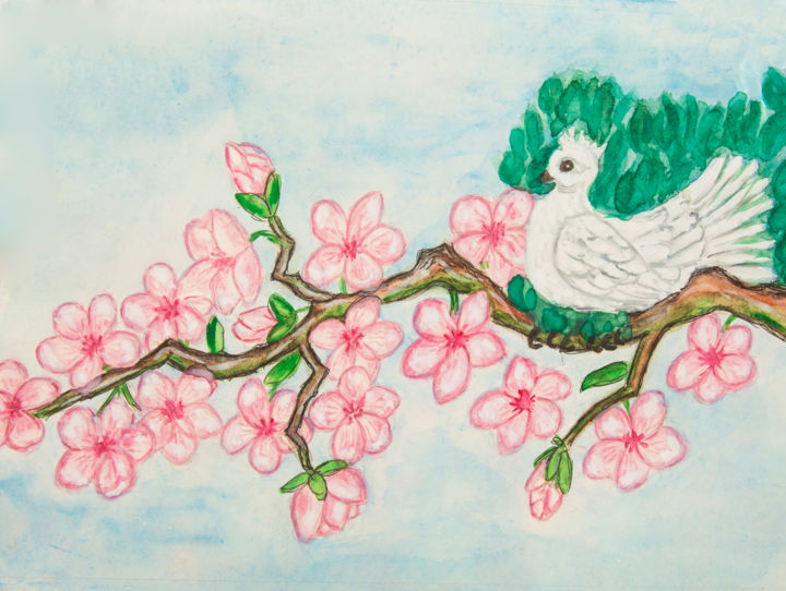 绘画,  7.9x11.8 in 