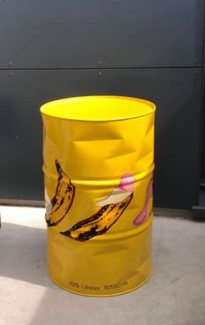 Bidon Andy Warhol 设计, 35.4x22.8 in