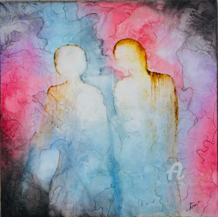 绘画,  39.4x39.4 in 