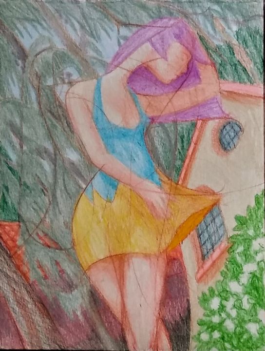 图画,  12x9 in 