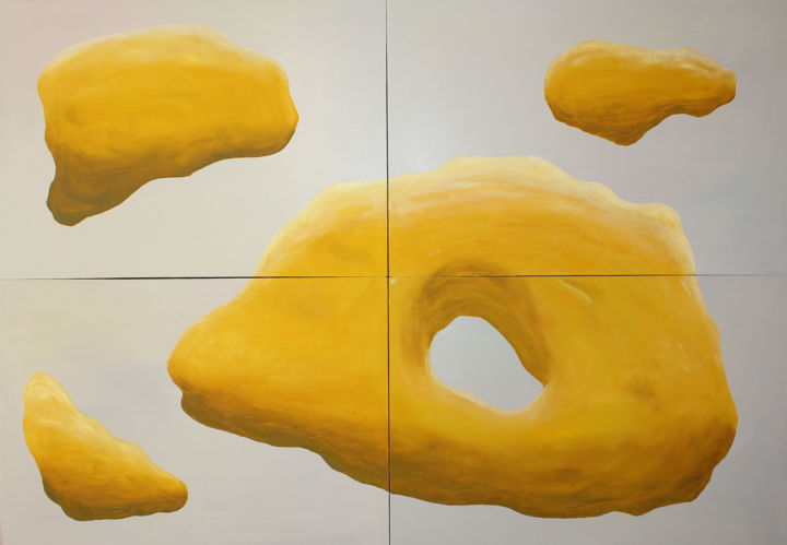 绘画,  55.1x78.7 in 