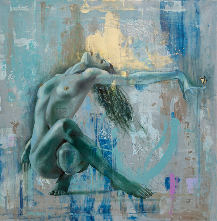 绘画,  39.4x39.4 in 