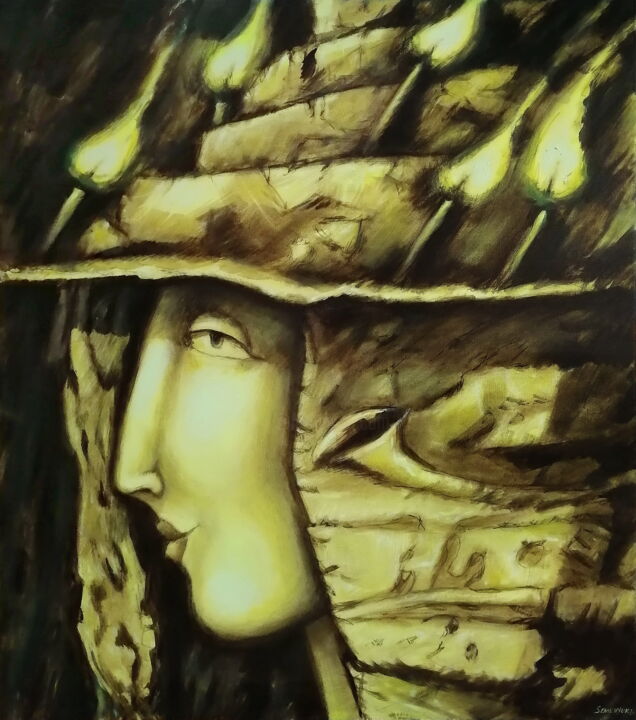 绘画,  31.5x27.6 in 