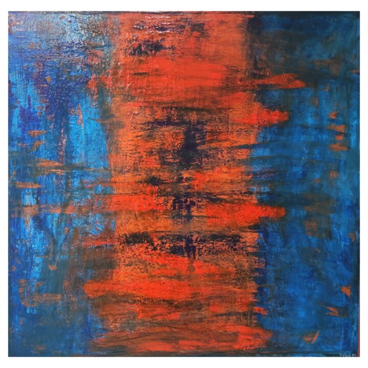 The Second Chakras 绘画, 39.4x39.4 in