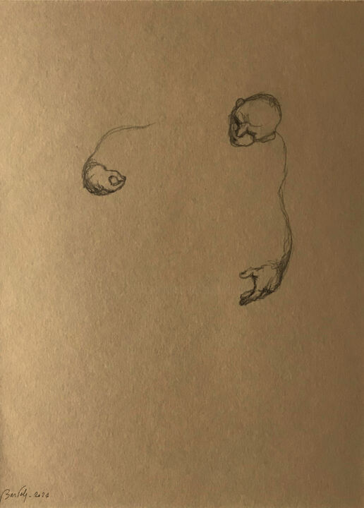 Incarnation (1° tableau) 图画, 15.8x11.8 in