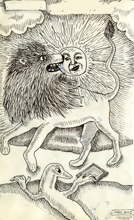 图画,  8.1x4.9 in 